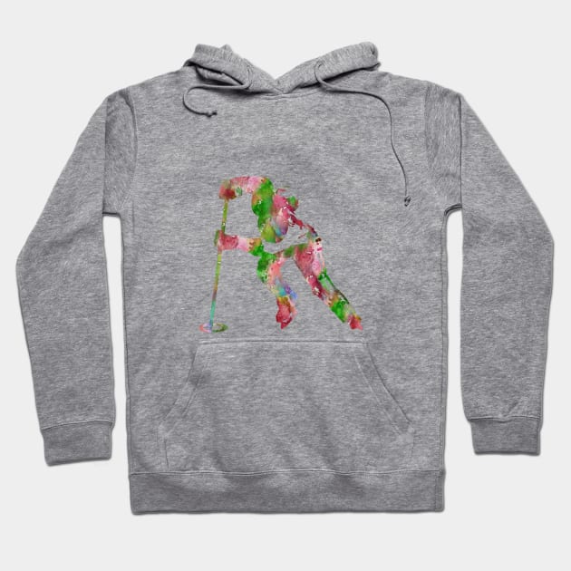 Ringette player Hoodie by RosaliArt